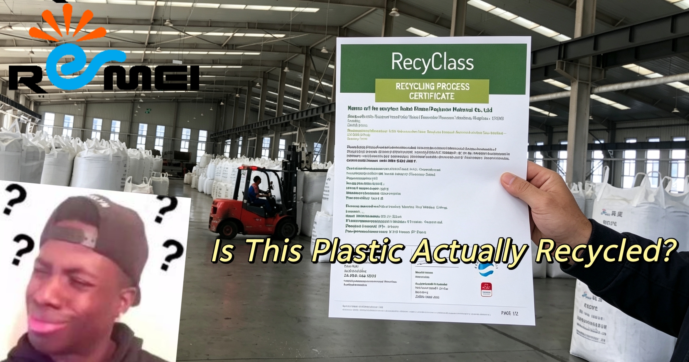 The Only Answer to “Is This Plastic Actually Recycled?”